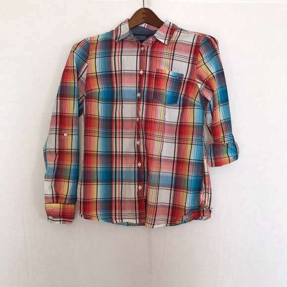 Tommy Hilfiger button down long sleeve S - Picture 5 of 12